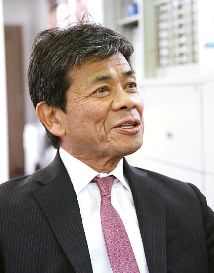 代表取締役 味岡和國の写真